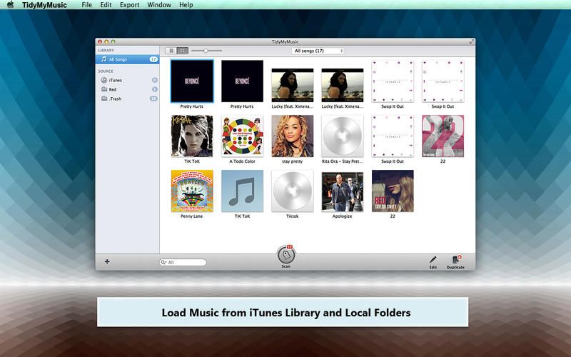 Tidy my music for mac
